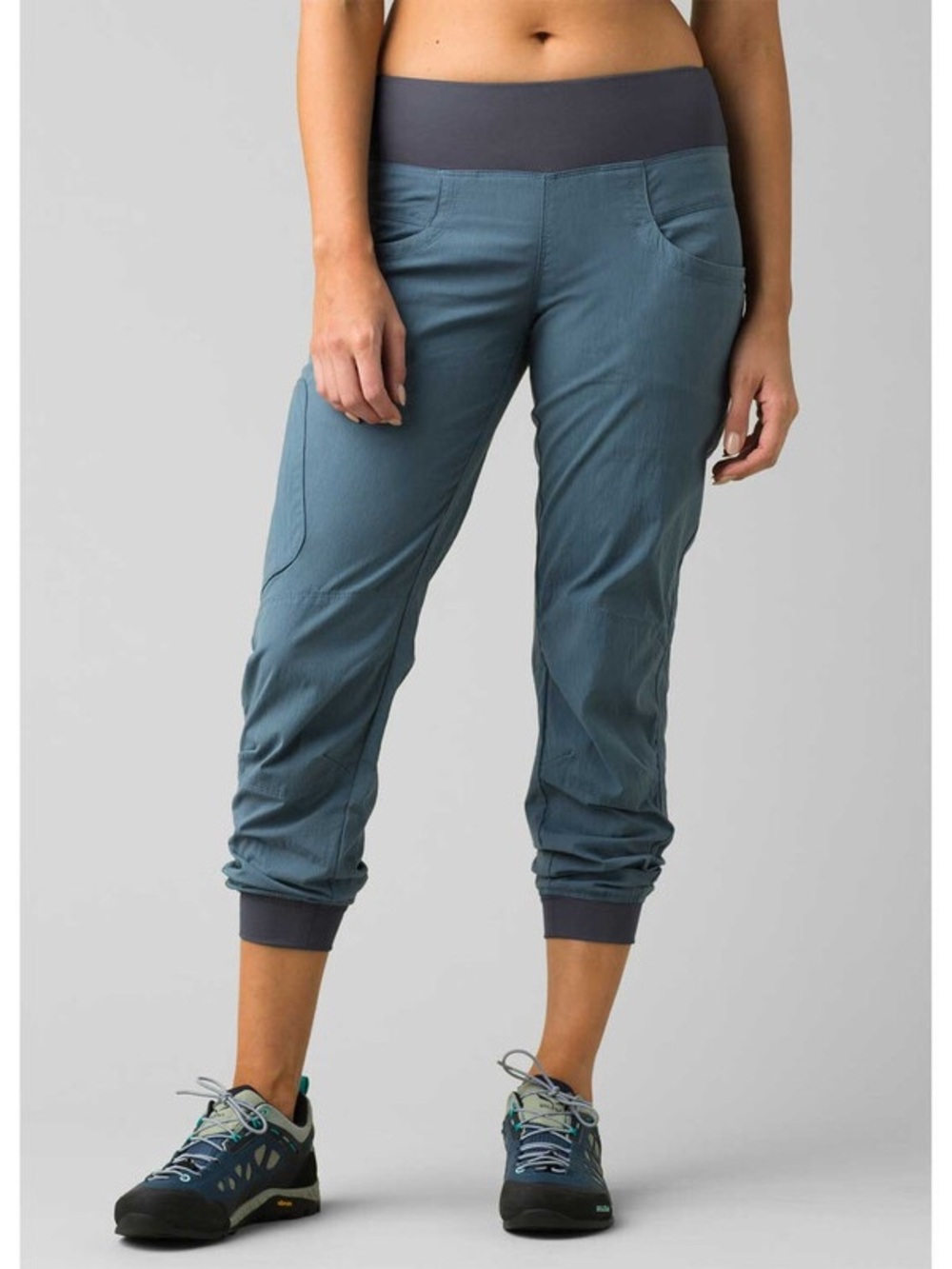 Women’s Teal Active Crop Pants
